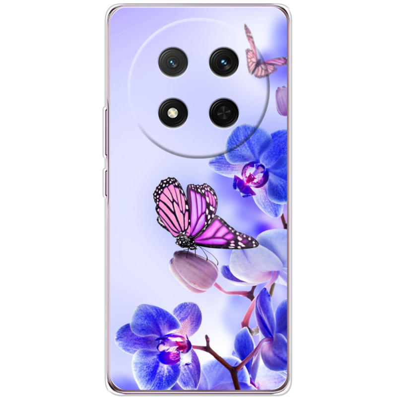 Чохол BoxFace Honor Magic 7 Lite 5G Orchids and Butterflies