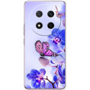 Чохол BoxFace Honor Magic 7 Lite 5G Orchids and Butterflies
