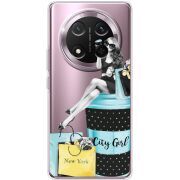 Прозорий чохол BoxFace Honor Magic 7 Lite 5G City Girl