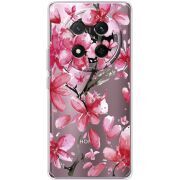 Прозорий чохол BoxFace Honor Magic 7 Lite 5G Pink Magnolia