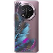Прозорий чохол BoxFace Honor Magic 7 Lite 5G Feathers