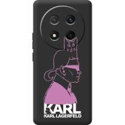 Чорний чохол BoxFace Honor Magic 7 Lite 5G Pink Karl