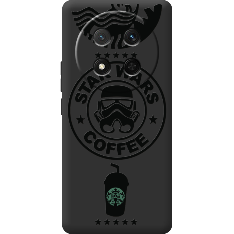 Чорний чохол BoxFace Honor Magic 7 Lite 5G Dark Coffee