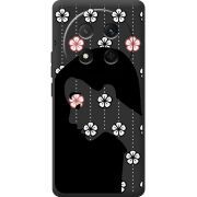 Чорний чохол BoxFace Honor Magic 7 Lite 5G Flower Hair
