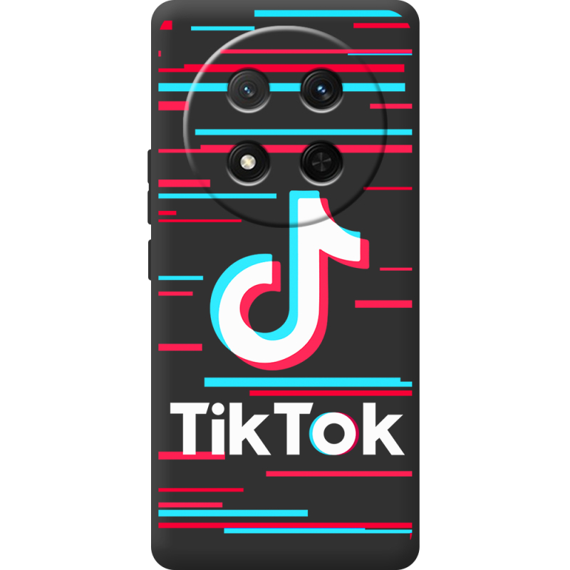 Чорний чохол BoxFace Honor Magic 7 Lite 5G Tik Tok