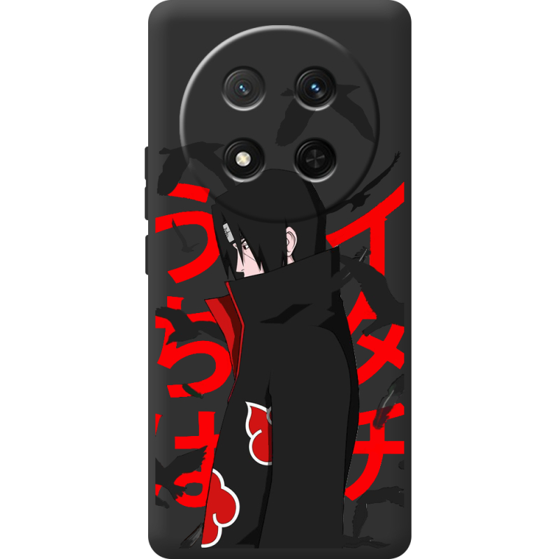 Чорний чохол BoxFace Honor Magic 7 Lite 5G Учиха Итачи