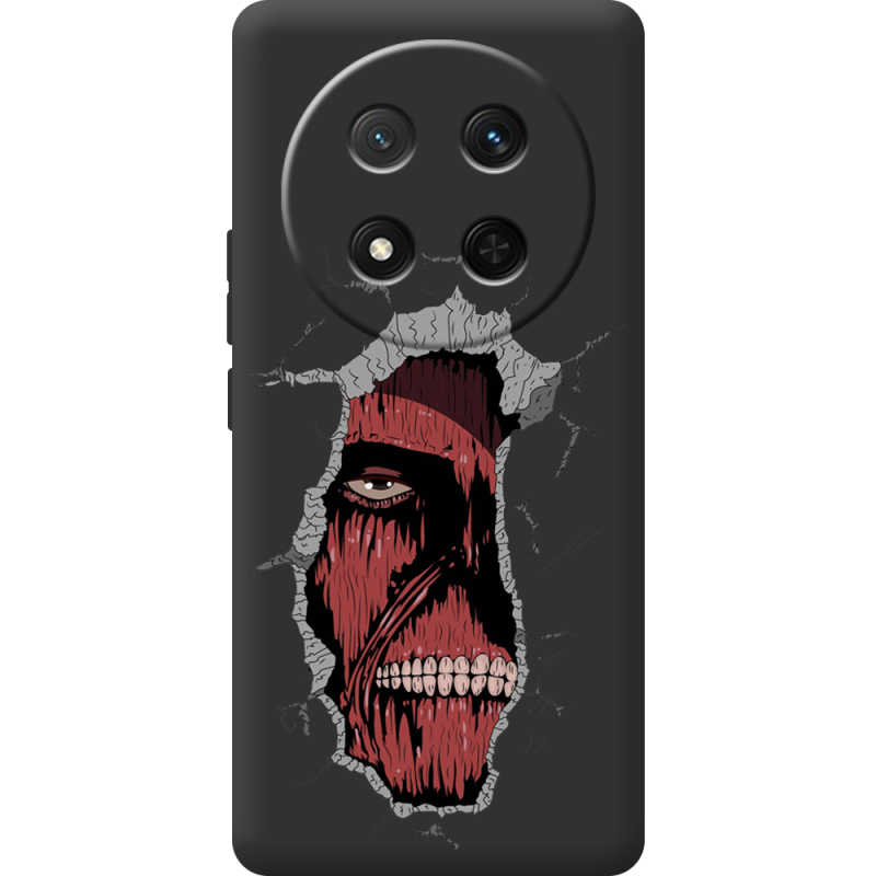 Чорний чохол BoxFace Honor Magic 7 Lite 5G Нападение на Титана