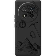 Чорний чохол BoxFace Honor Magic 7 Lite 5G Mountains