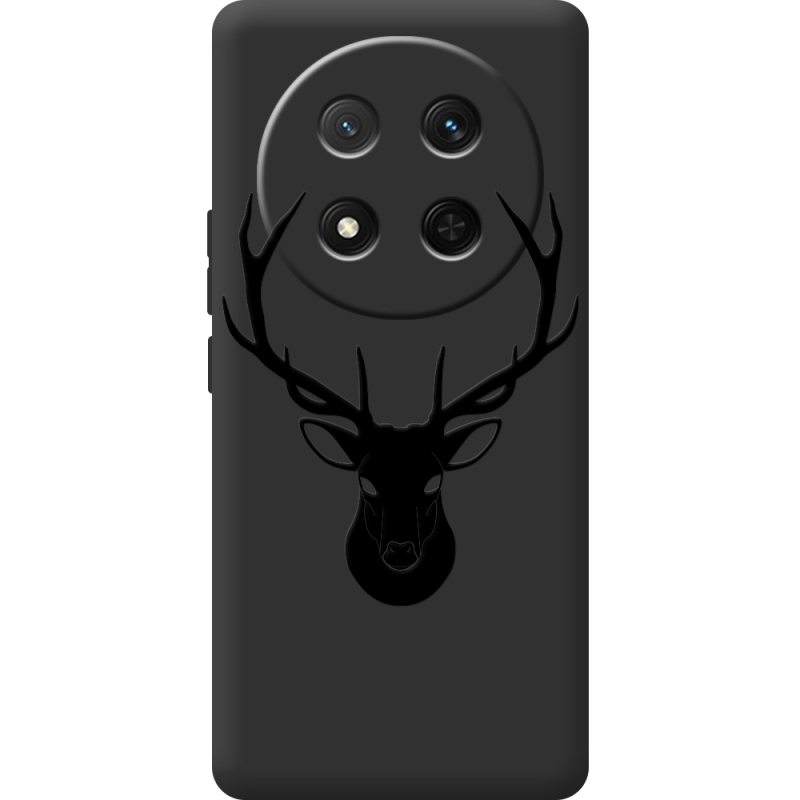 Чорний чохол BoxFace Honor Magic 7 Lite 5G Deer