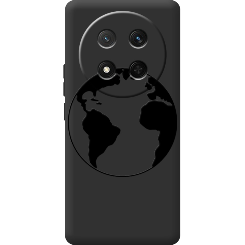 Чорний чохол BoxFace Honor Magic 7 Lite 5G Earth