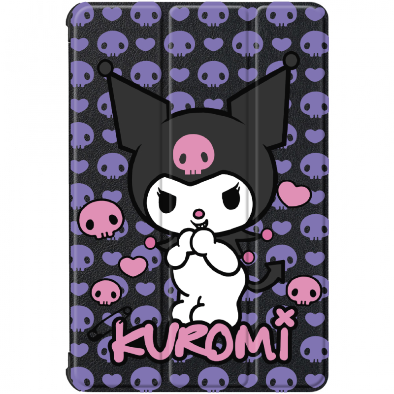 Чохол для Samsung Galaxy Tab A11 Kuromi Purple Skull