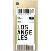 Прозрачный чехол Uprint Sony Xperia XA1 G3116 / XA1 Dual G3112 Ticket Los Angeles