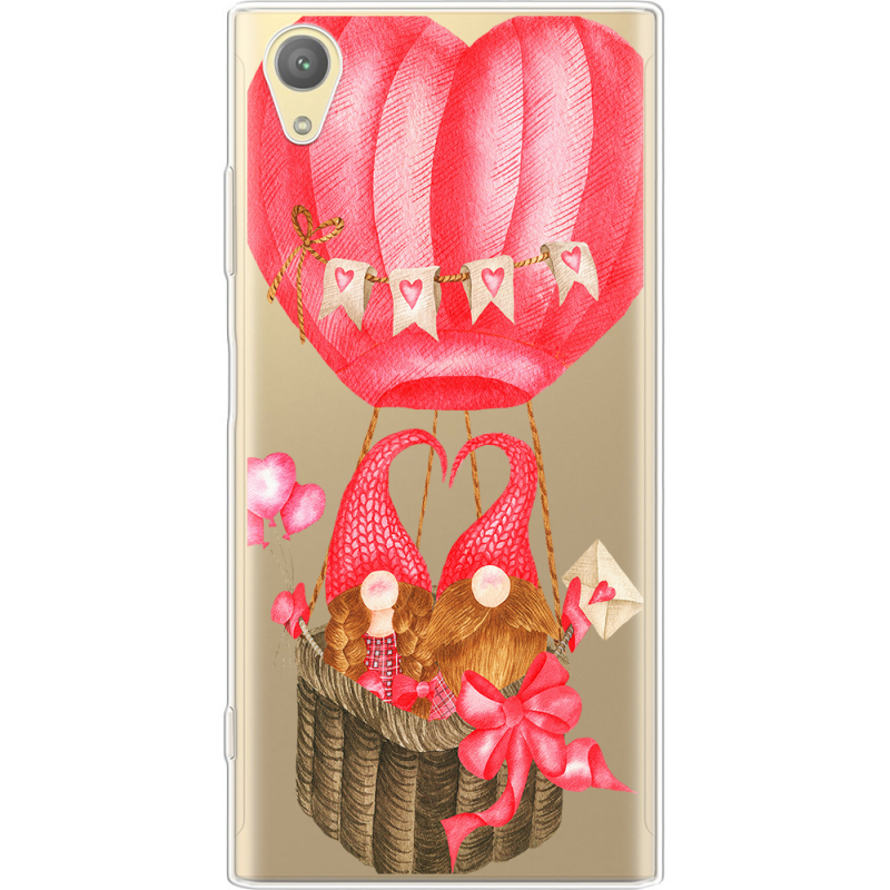 Прозрачный чехол Uprint Sony Xperia XA1 G3116 / XA1 Dual G3112 Valentine Dwarfs