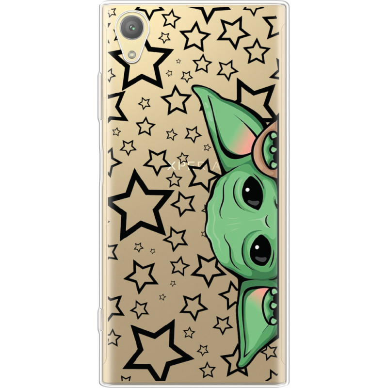 Прозрачный чехол Uprint Sony Xperia XA1 G3116 / XA1 Dual G3112 Baby Yoda