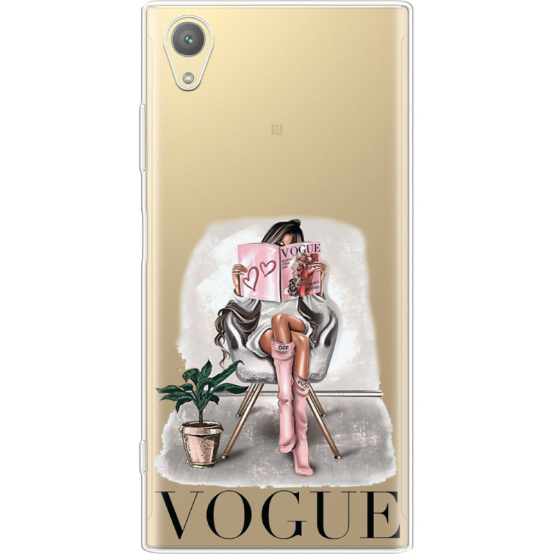 Прозрачный чехол Uprint Sony Xperia XA1 G3116 / XA1 Dual G3112 VOGUE