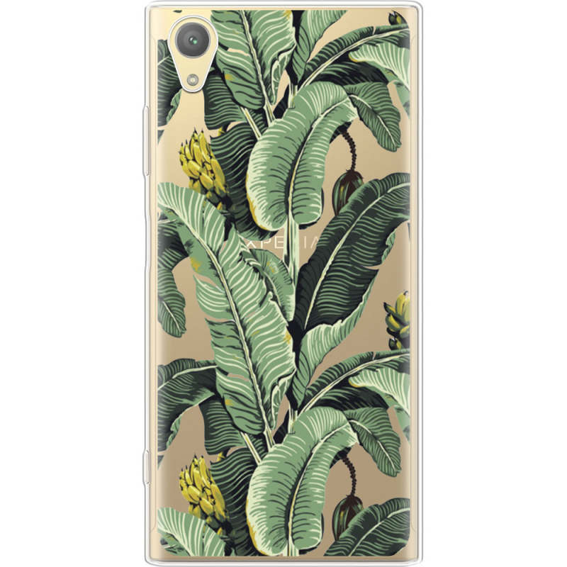 Прозрачный чехол Uprint Sony Xperia XA1 G3116 / XA1 Dual G3112 Banana Leaves