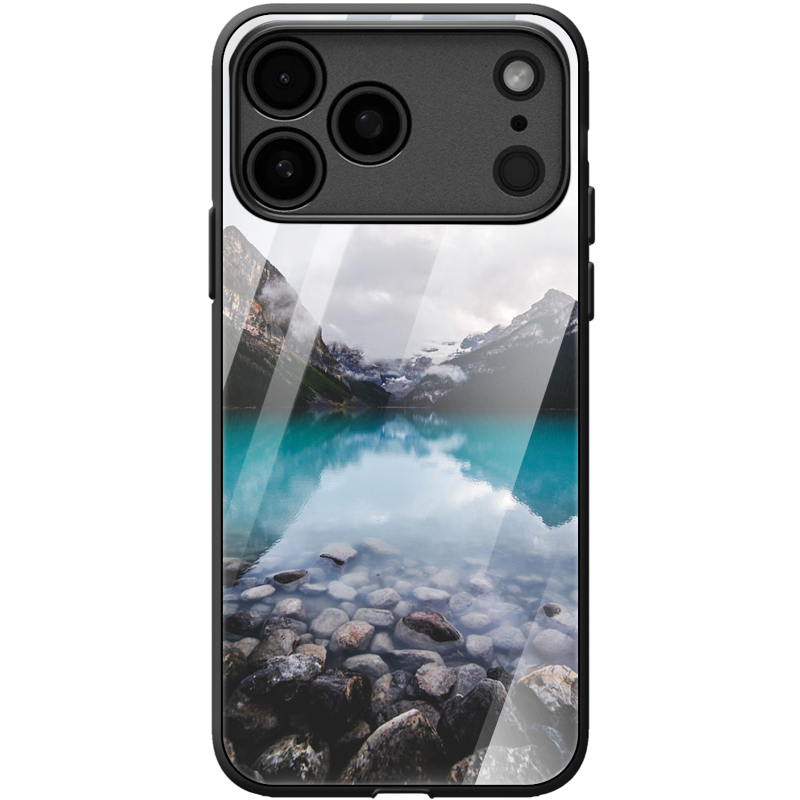 Чохол BoxFace Glossy Panel Apple iPhone 17 Pro Max Blue Lake