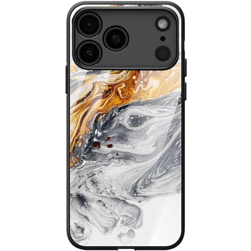 Чохол BoxFace Glossy Panel Apple iPhone 17 Pro Max Gold With Silver