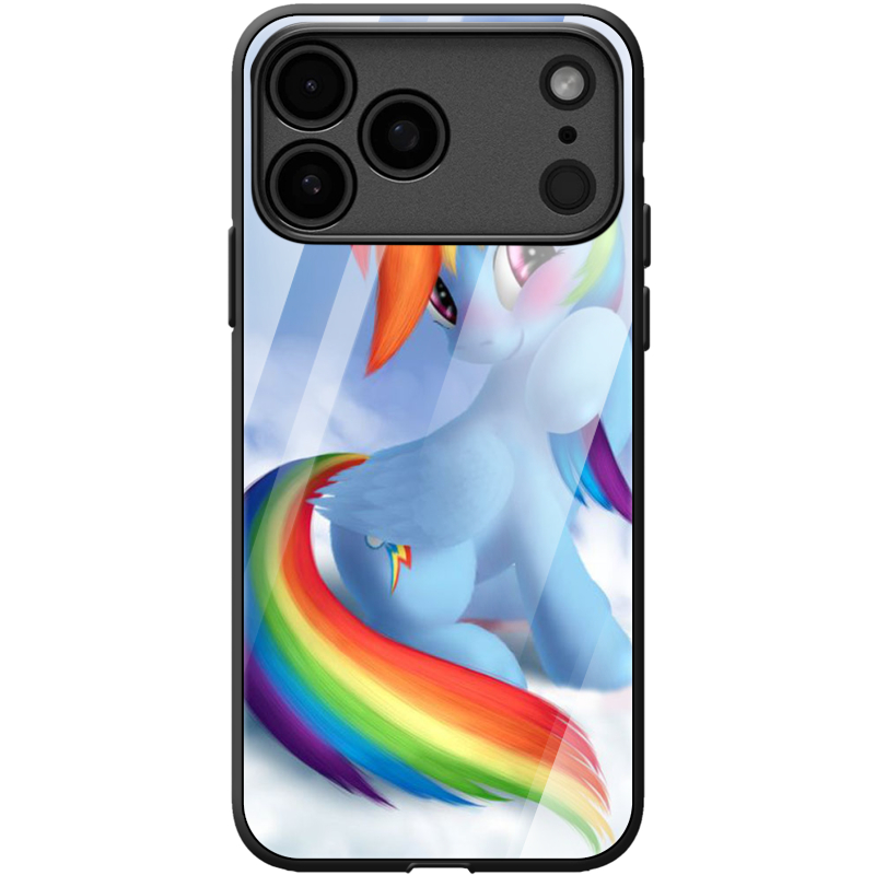 Чохол BoxFace Glossy Panel Apple iPhone 17 Pro Max My Little Pony Rainbow Dash