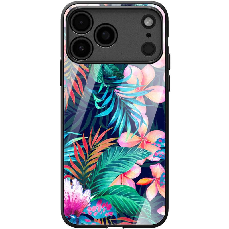 Чохол BoxFace Glossy Panel Apple iPhone 17 Pro Max Exotic Flowers
