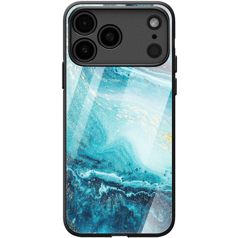 Чохол BoxFace Glossy Panel Apple iPhone 17 Pro Max Blue Marble
