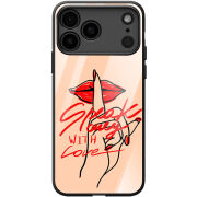 Чохол BoxFace Glossy Panel Apple iPhone 17 Pro Max Speak Only Whith Love