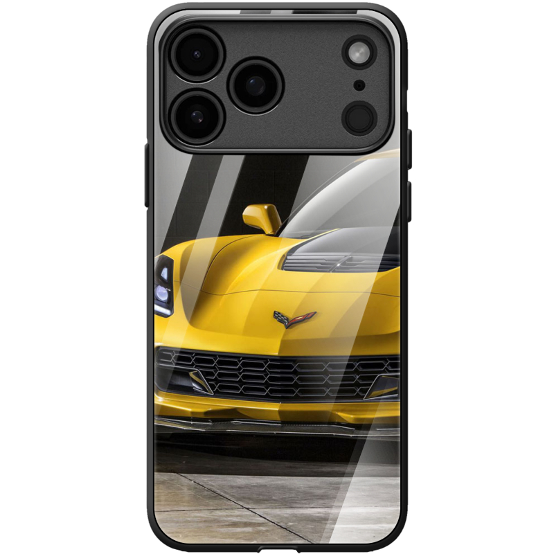 Чохол BoxFace Glossy Panel Apple iPhone 17 Pro Max Corvette Z06