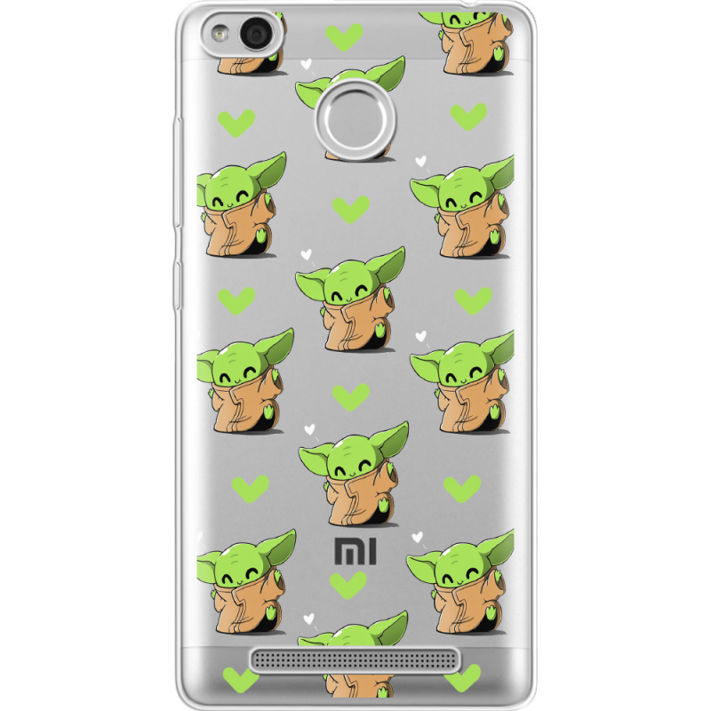 Прозрачный чехол Uprint Xiaomi Redmi 3S / 3S Pro Pattern Baby Yoda