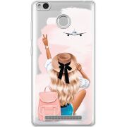 Прозрачный чехол Uprint Xiaomi Redmi 3S / 3S Pro Travel Girl