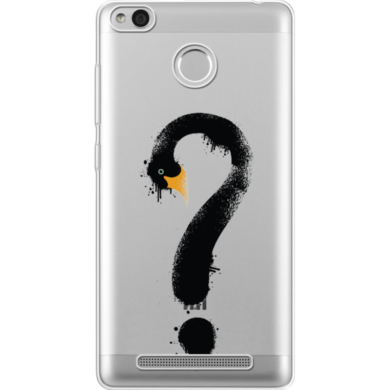 Прозрачный чехол Uprint Xiaomi Redmi 3S / 3S Pro Swan question