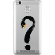 Прозрачный чехол Uprint Xiaomi Redmi 3S / 3S Pro Swan question