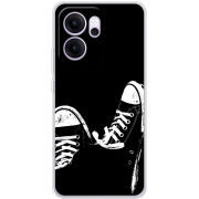 Чохол BoxFace OPPO Reno 14 F Black Sneakers