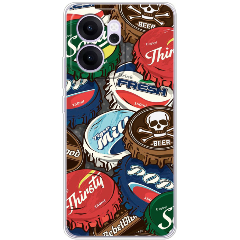 Чохол BoxFace OPPO Reno 14 F Drink Lids