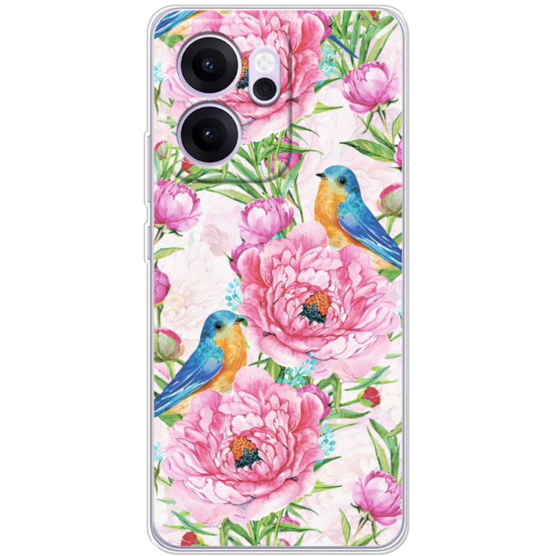 Чохол BoxFace OPPO Reno 14 F Birds and Flowers