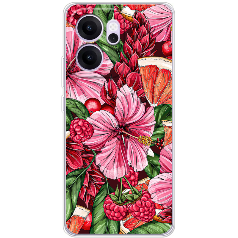 Чохол BoxFace OPPO Reno 14 F Tropical Flowers