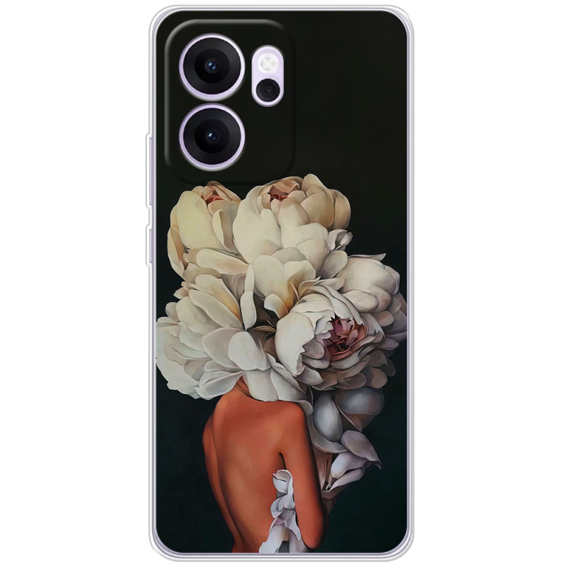 Чохол BoxFace OPPO Reno 14 F Exquisite White Flowers