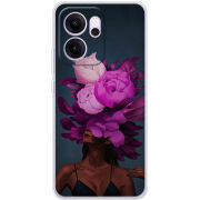 Чохол BoxFace OPPO Reno 14 F Exquisite Purple Flowers