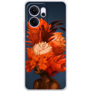 Чохол BoxFace OPPO Reno 14 F Exquisite Orange Flowers