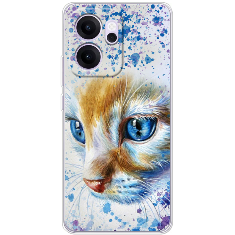 Чохол BoxFace OPPO Reno 14 F Голубоглазый Кот