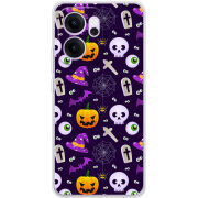 Чохол BoxFace OPPO Reno 14 F Halloween Purple Mood