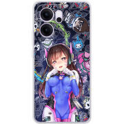 Чохол BoxFace OPPO Reno 14 F Overwatch D.VA