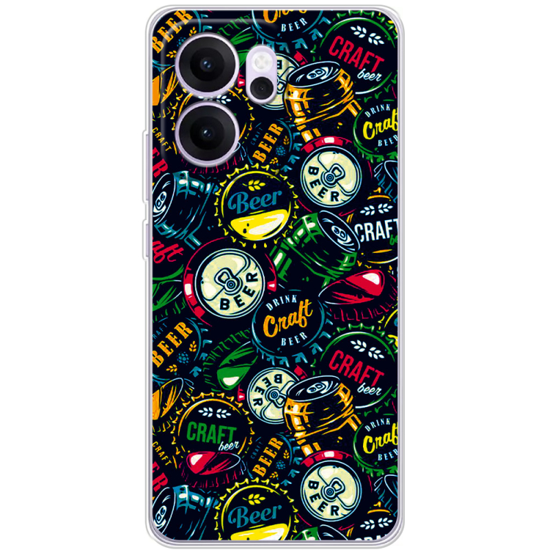 Чохол BoxFace OPPO Reno 14 F Bottle Caps