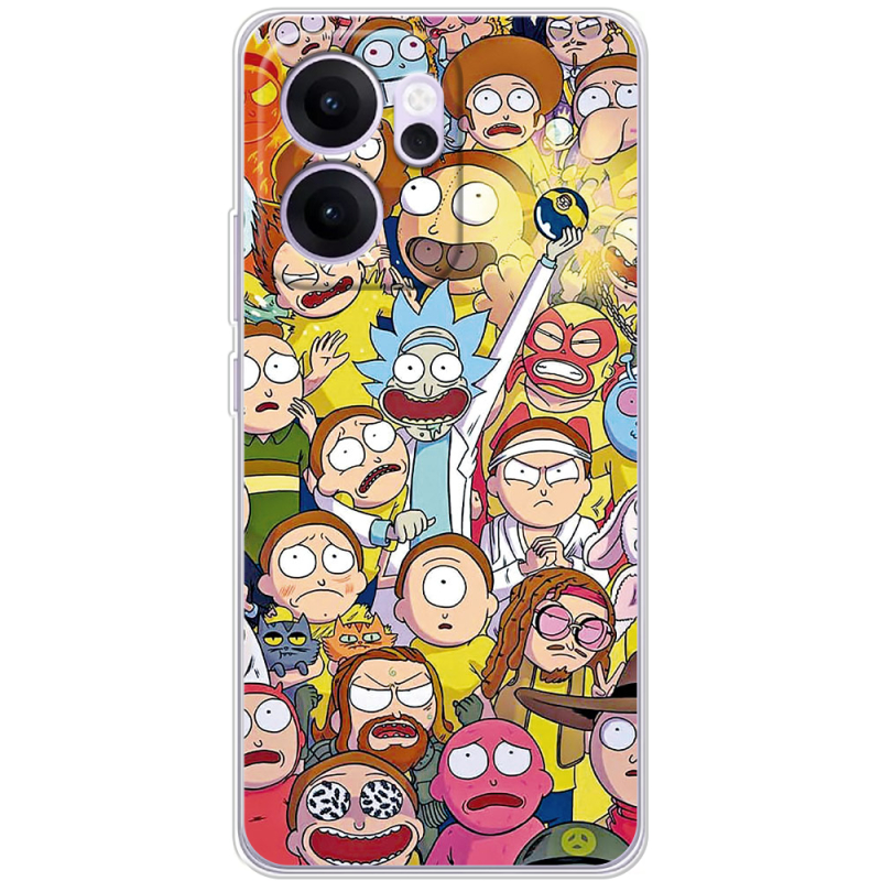 Чохол BoxFace OPPO Reno 14 F Rick and Morty