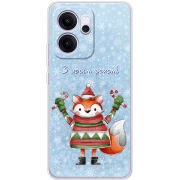 Чохол BoxFace OPPO Reno 14 F Fox З новим роком!