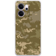 Чохол BoxFace OPPO Reno 14 F Камуфляж ЗСУ