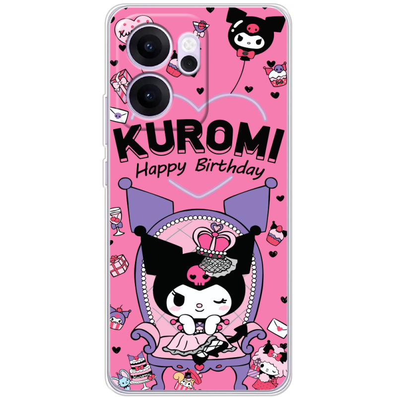 Чохол BoxFace OPPO Reno 14 F День народження Kuromi