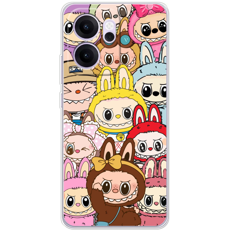 Чохол BoxFace OPPO Reno 14 F Labubu