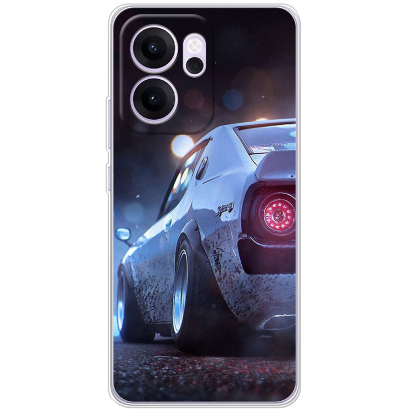 Чохол BoxFace OPPO Reno 14 F Silver Car