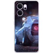 Чохол BoxFace OPPO Reno 14 F Silver Car