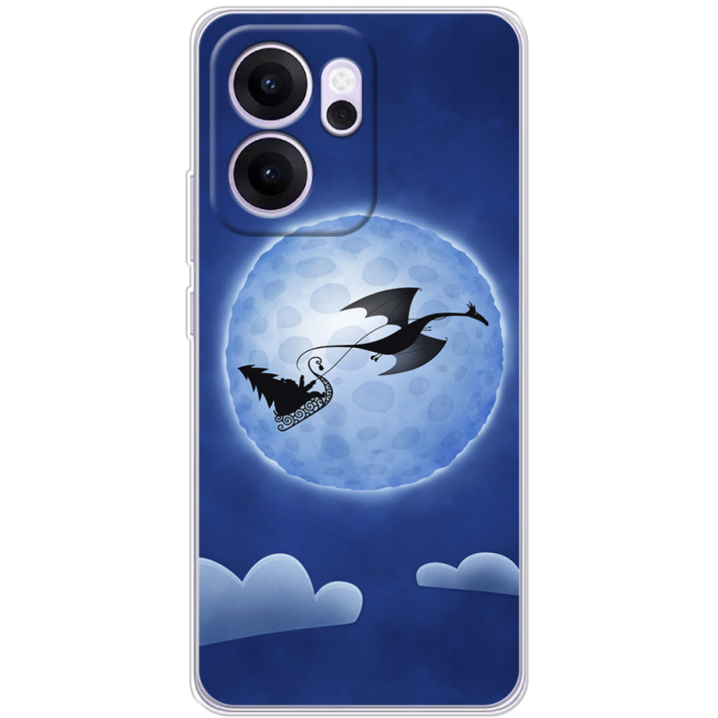 Чохол BoxFace OPPO Reno 14 F Christmas Dragon